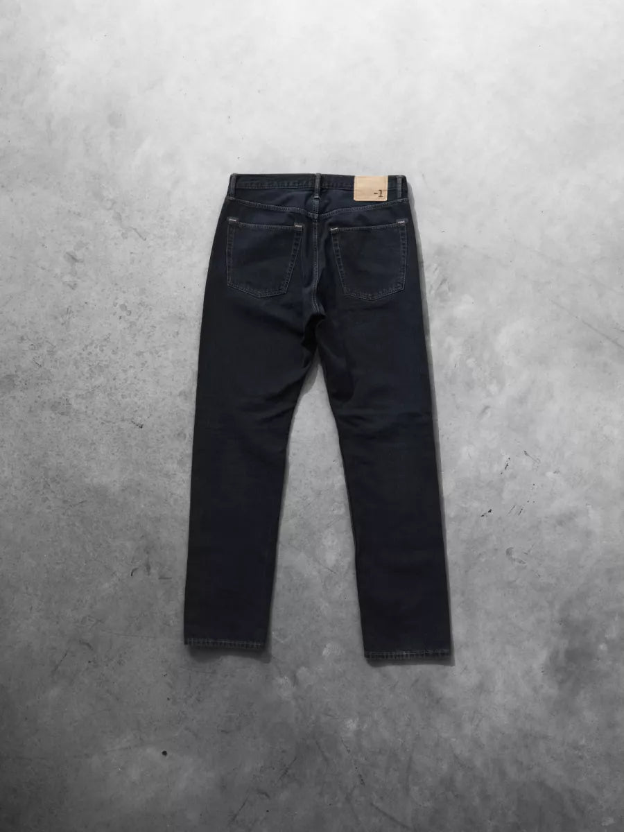 -1 -1 The One Jean - Black on blue Denim dark washed