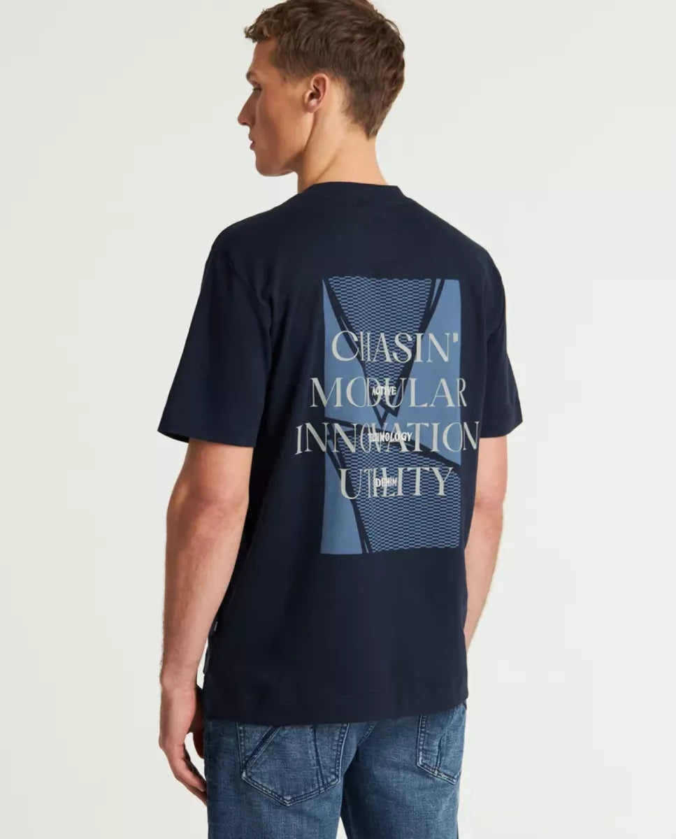 Chasin Chasin Ember T shirt Navy