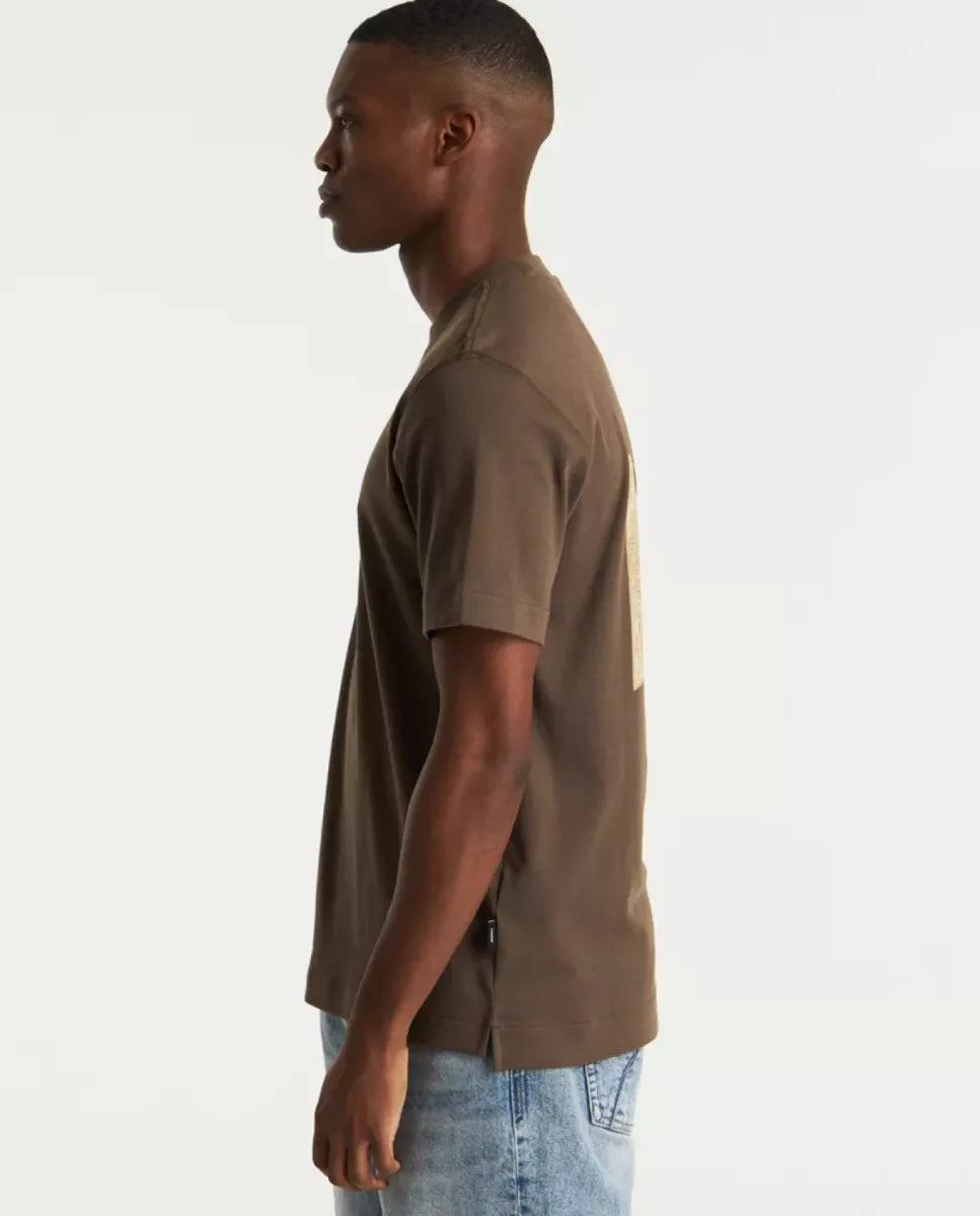 Chasin Chasin Reco T shirt Donkerbruin