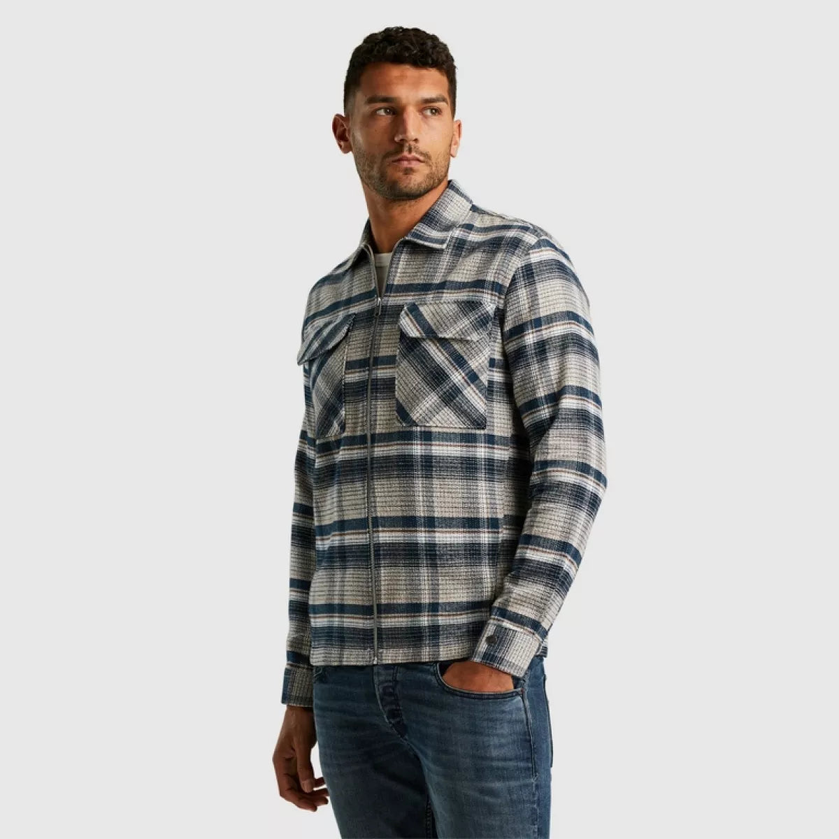 Cast Iron Cast Iron Long Sleeve Overshirt