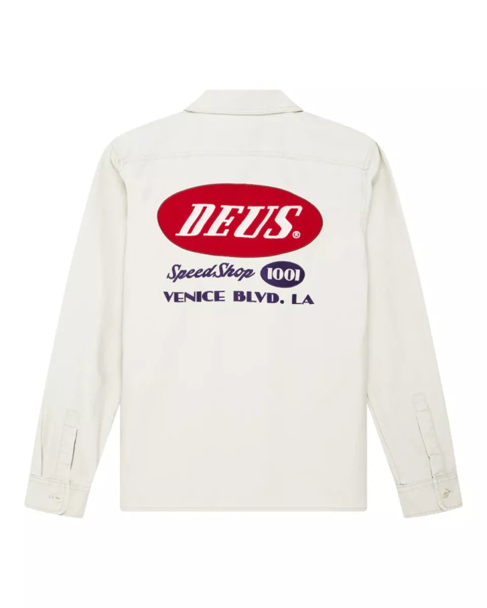 Deus Deus Tin Lizzie Shirt Wit