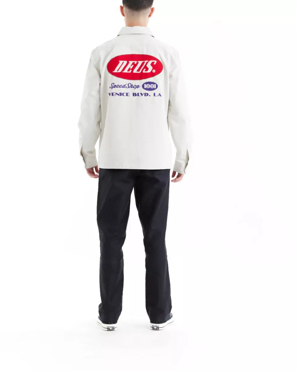 Deus Deus Tin Lizzie Shirt Wit