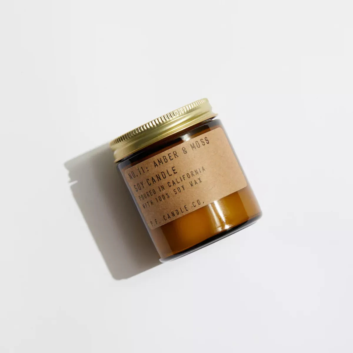 P.F. Candle Co P.F. Candle Co Amber&Moss Kleine Geurkaars