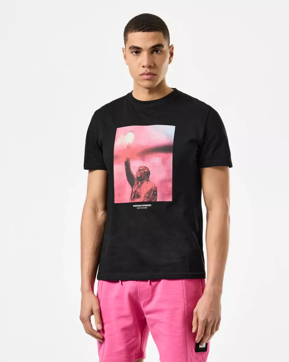 Weekend Offender Weekend Offender Bagliore Tee Zwart