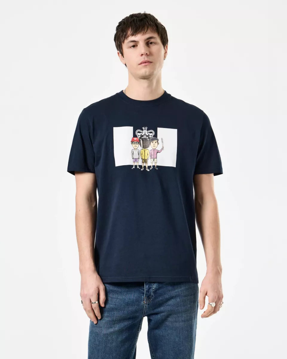 Weekend Offender Weekend Offender Graphic T Shirt Navy