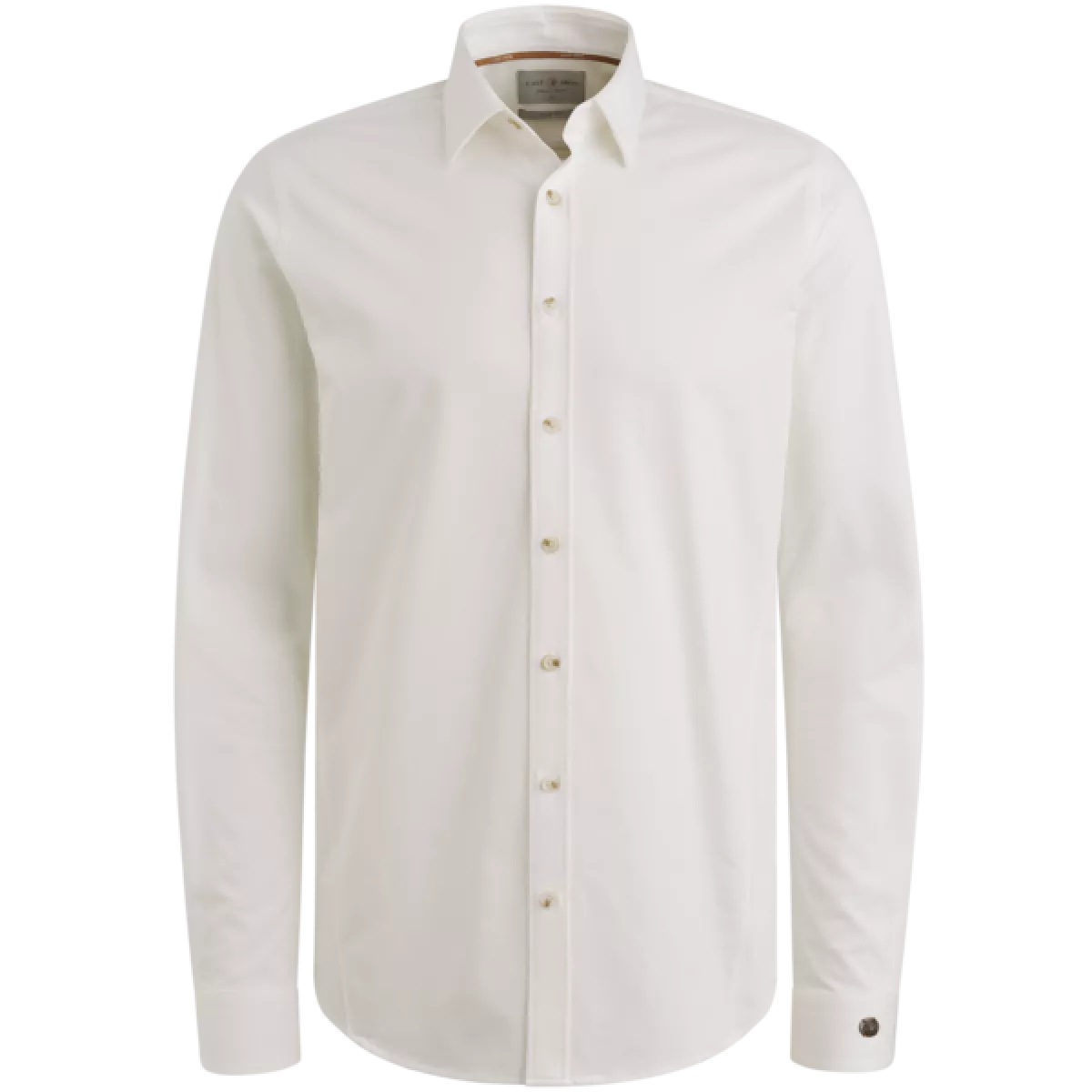 Cast Iron Cast Iron LONG SLEEVE SHIRT Twill Jersey 2 t Wit