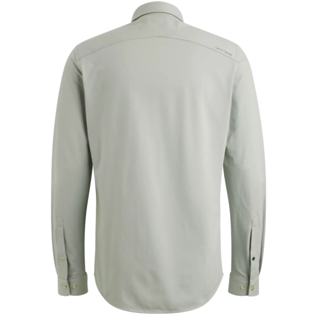 Cast Iron Cast Iron LONG SLEEVE SHIRT Twill Jersey 2 t Licht grijs