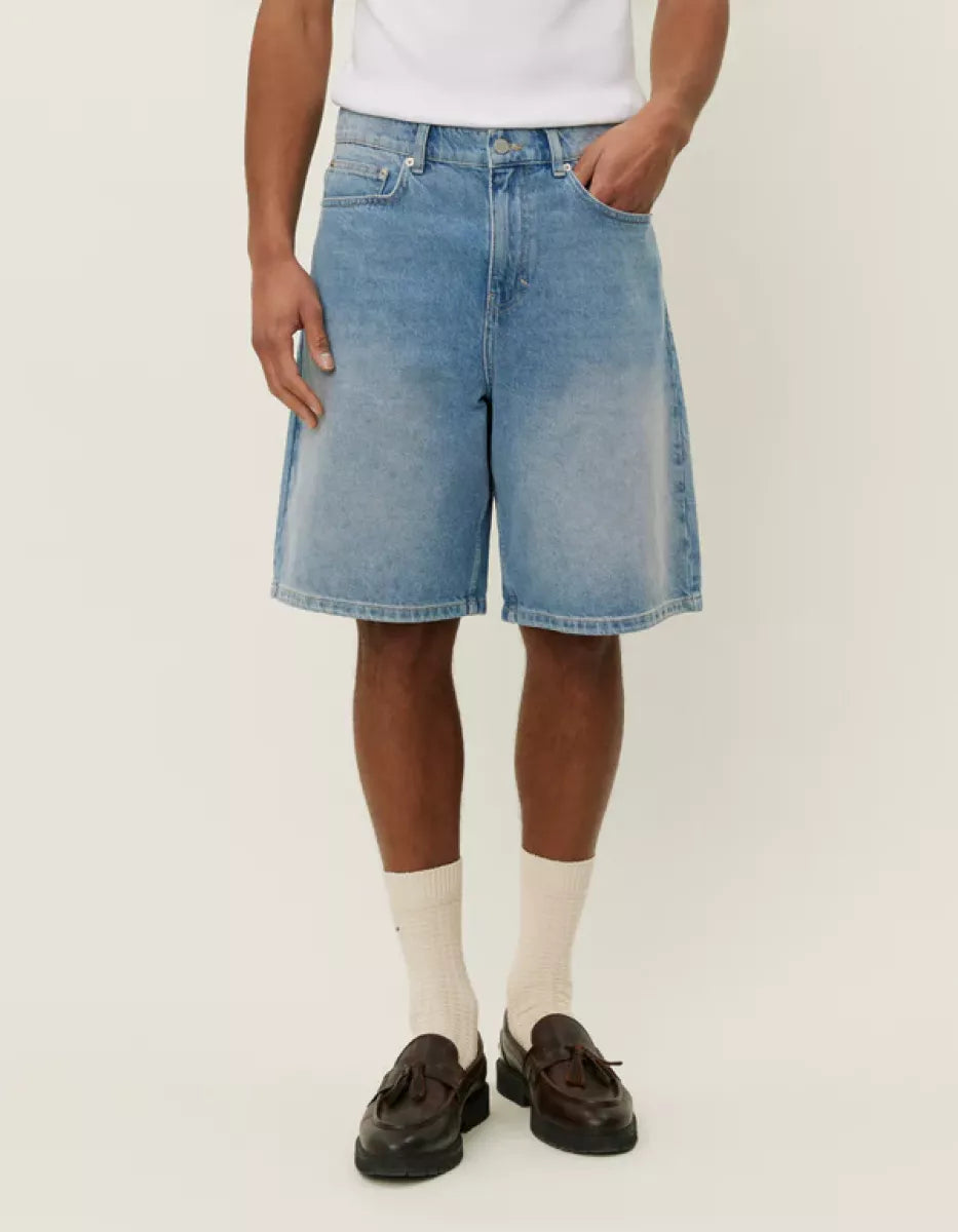 Les Deux Les Deux Ryder washed Denim Short