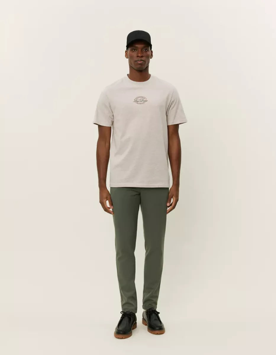 Les Deux Les Deux Glen T-shirt beige