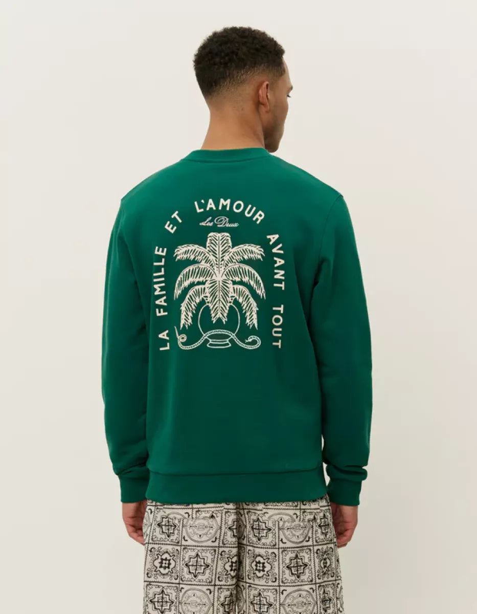 Les Deux Les Deux Diaz Sweatshirt Groen