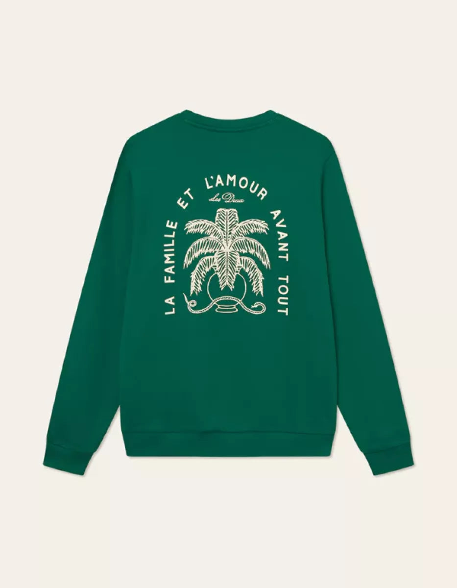 Les Deux Les Deux Diaz Sweatshirt Groen