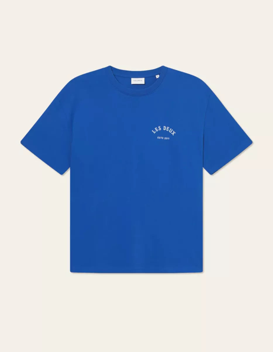 Les Deux Les Deux Passion T-Shirt Blauw