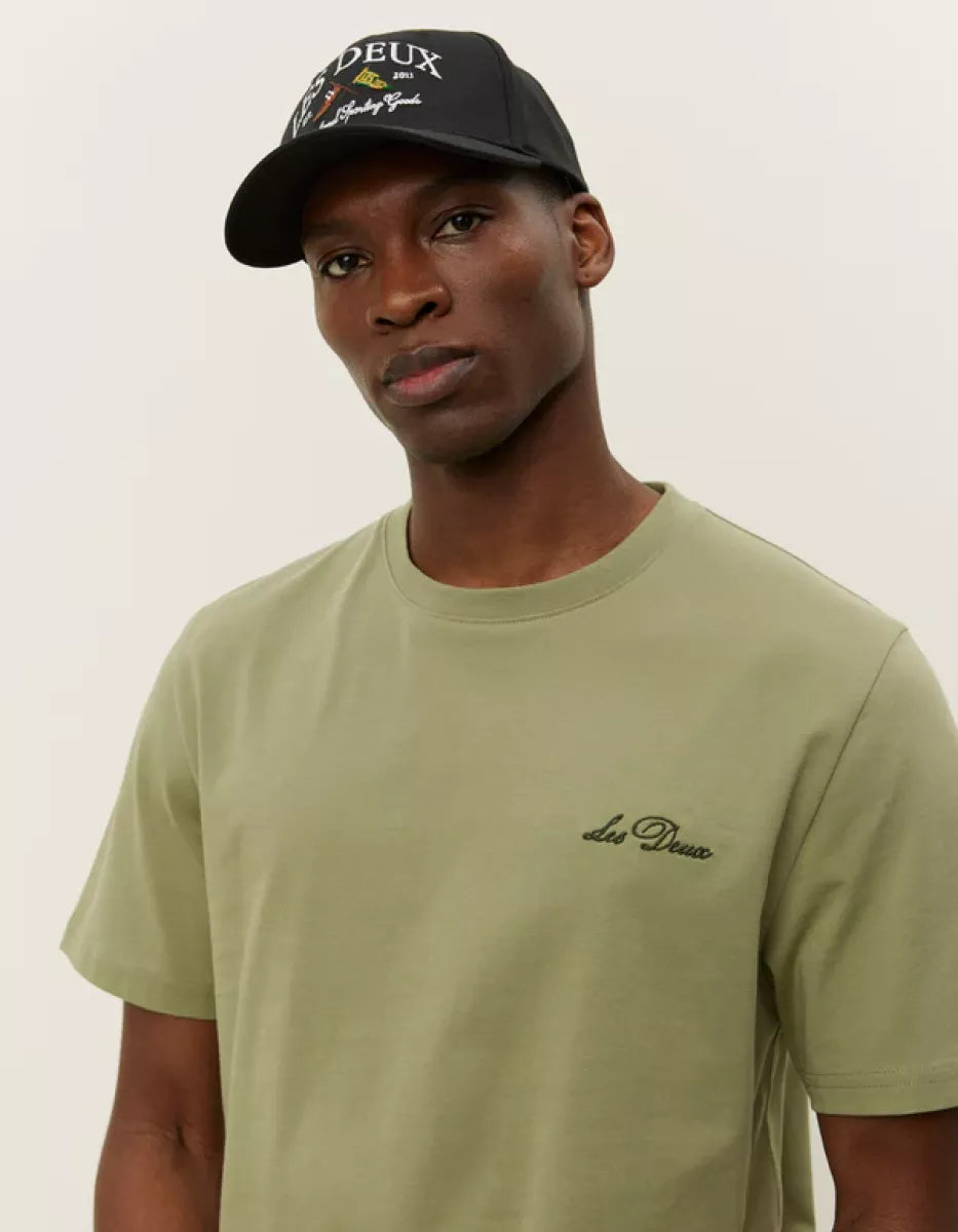 Les Deux Les Deux Wild Flower T-Shirt Groen