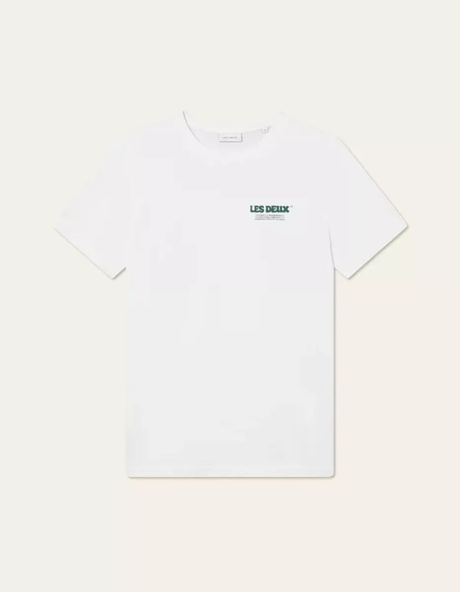Les Deux Les Deux Dynamic T-Shirt Wit