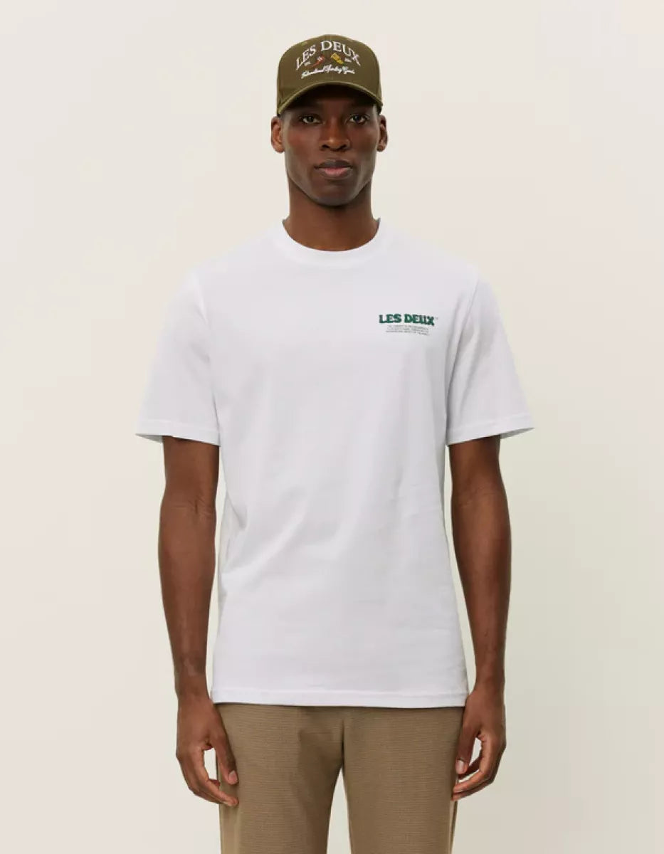 Les Deux Les Deux Dynamic T-Shirt Wit