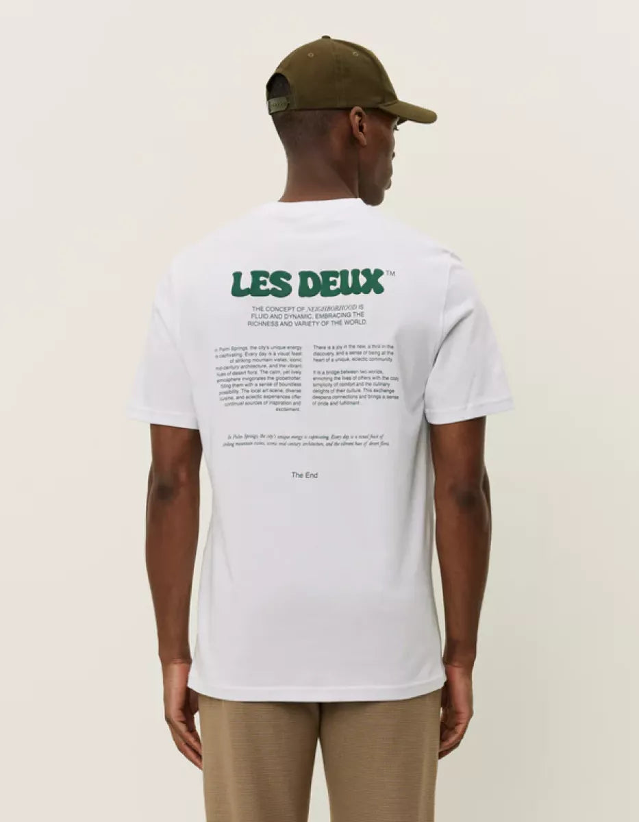 Les Deux Les Deux Dynamic T-Shirt Wit