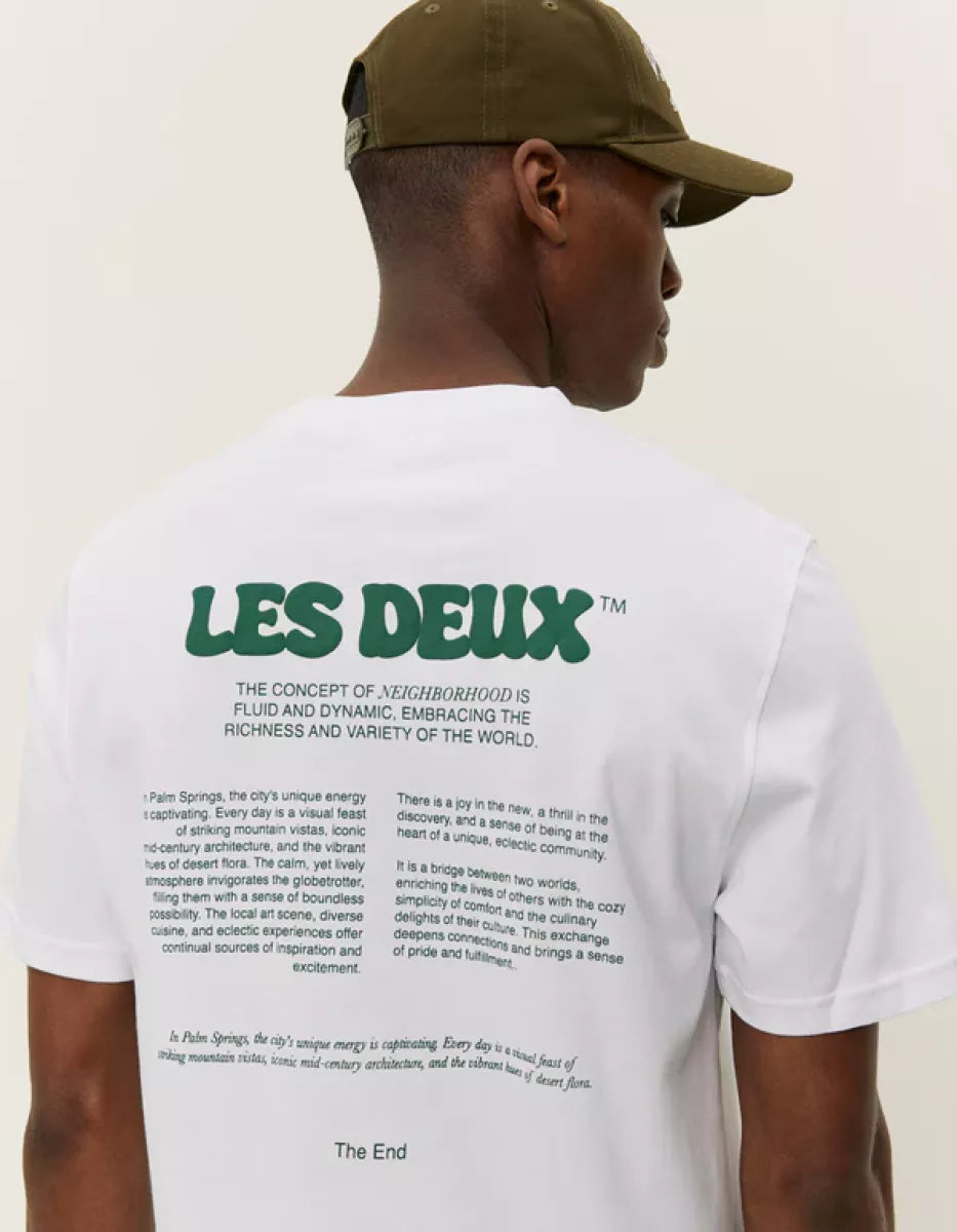Les Deux Les Deux Dynamic T-Shirt Wit