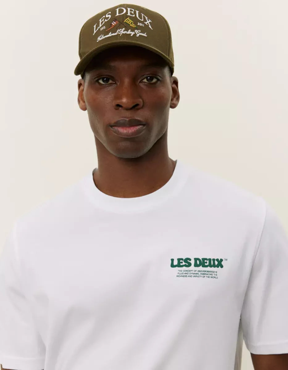 Les Deux Les Deux Dynamic T-Shirt Wit