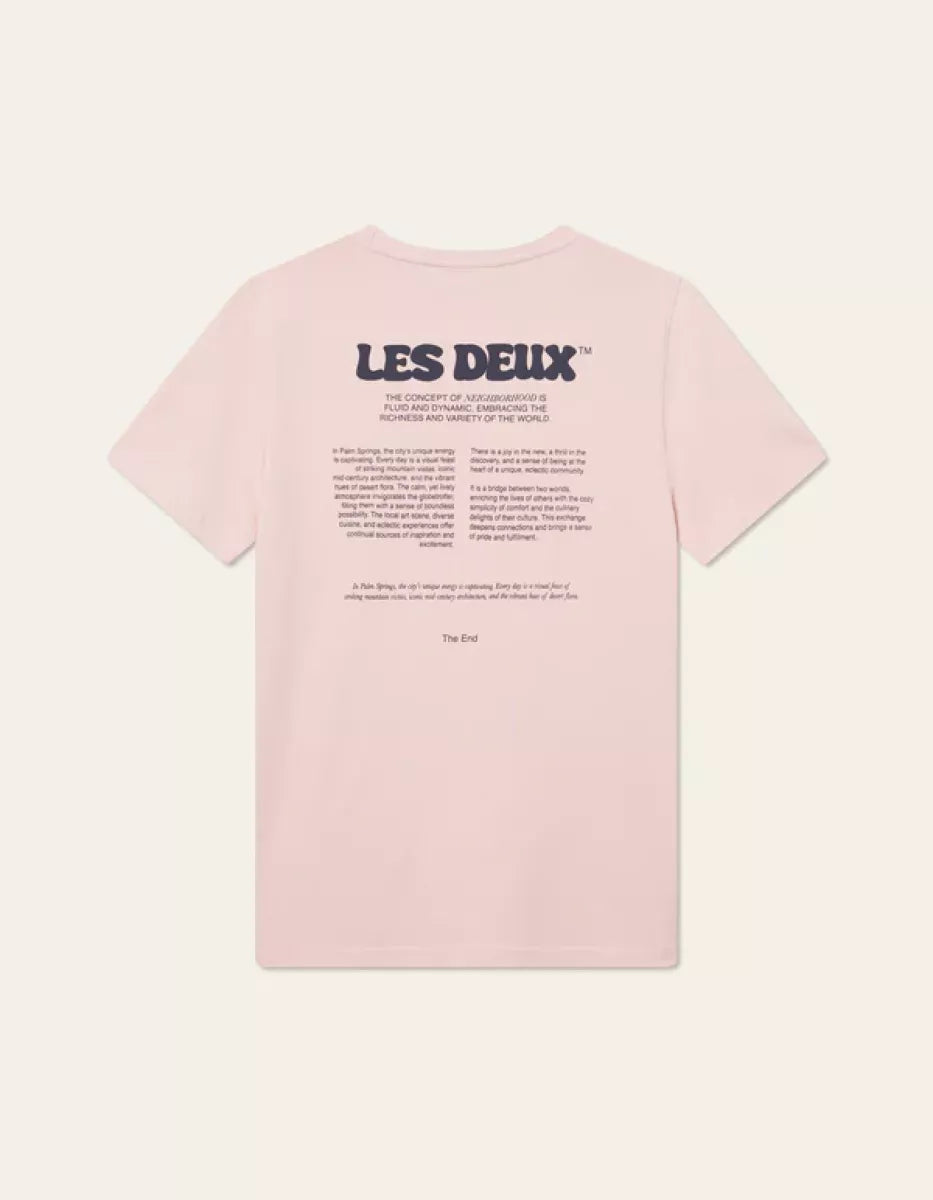 Les Deux Les Deux Dynamic T-Shirt Roze
