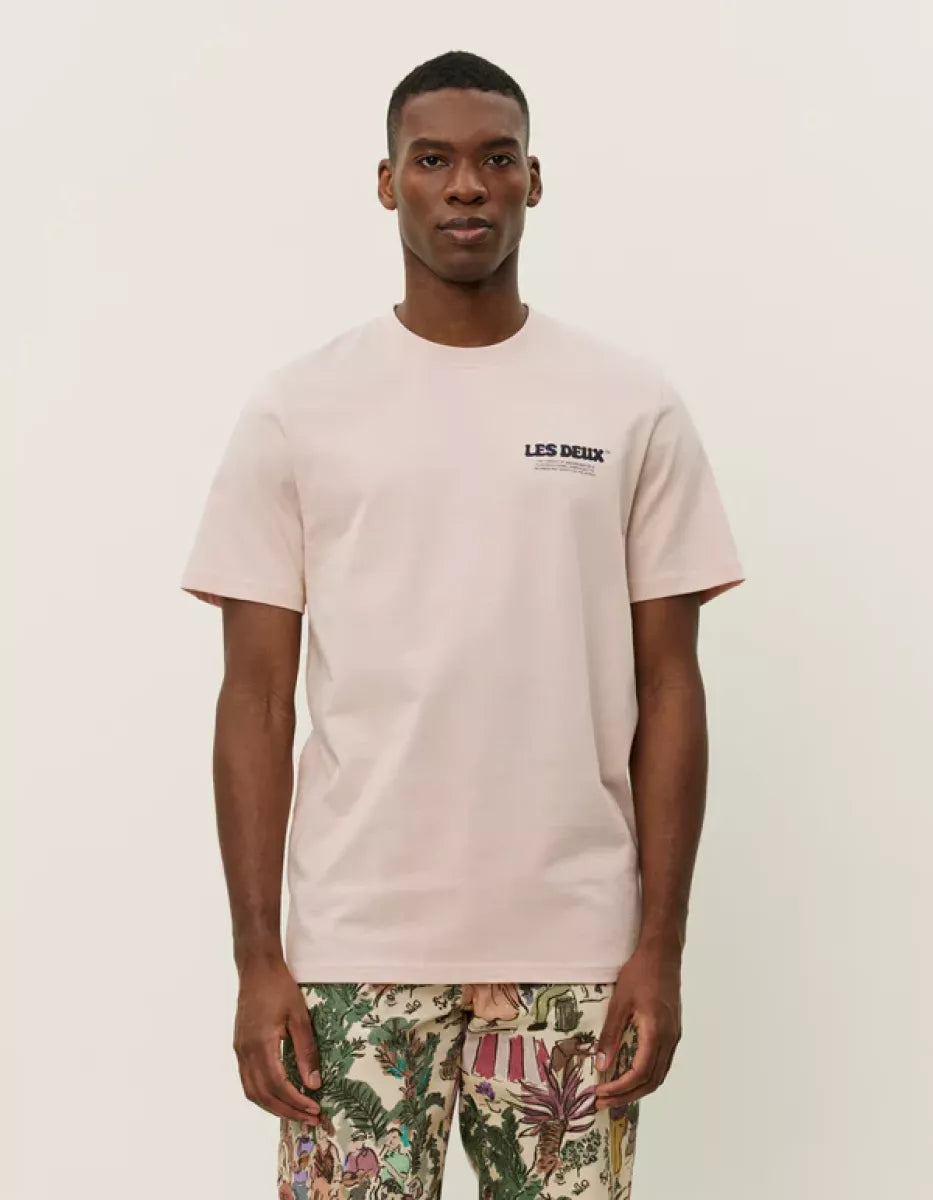 Les Deux Les Deux Dynamic T-Shirt Roze
