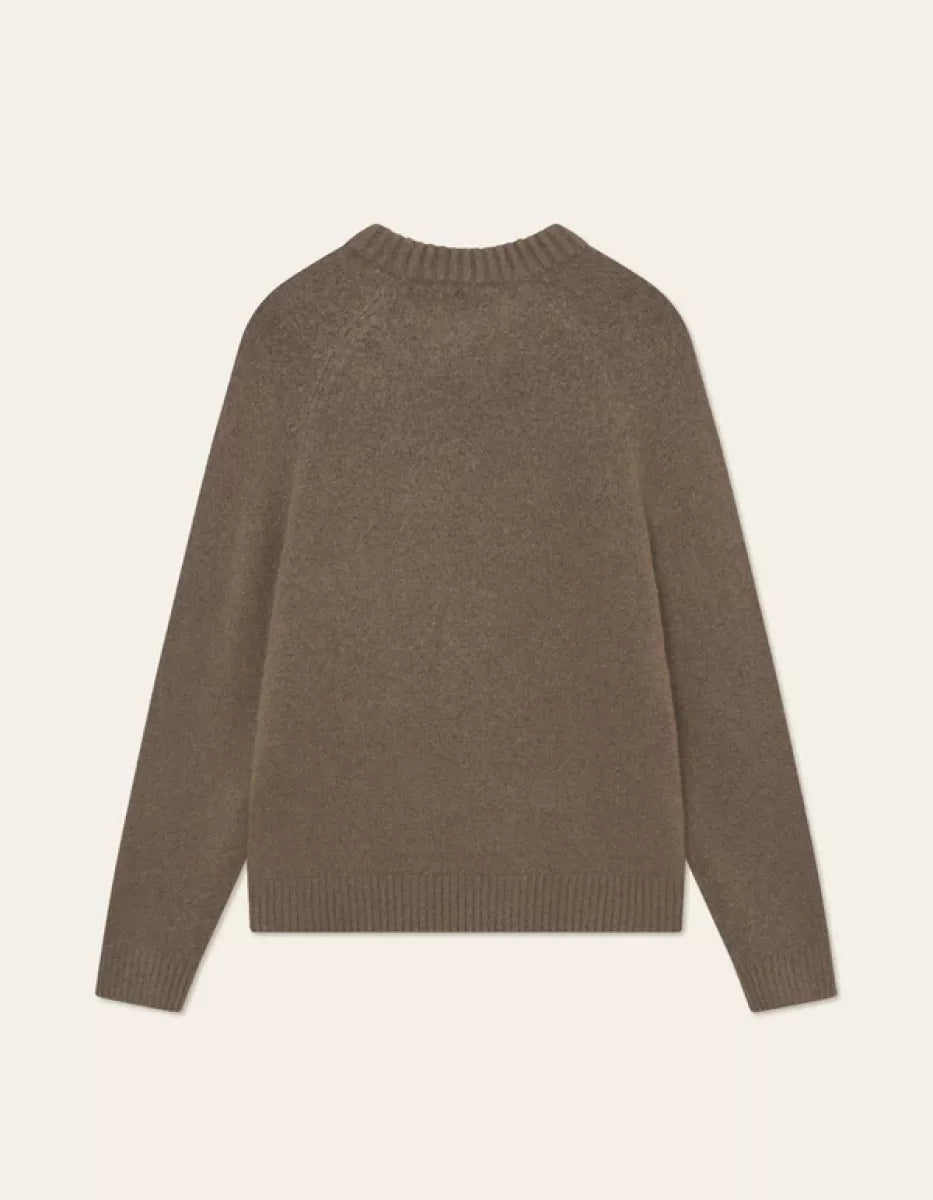 Les Deux Les Deux Gilbert Crewneck Knit Brown