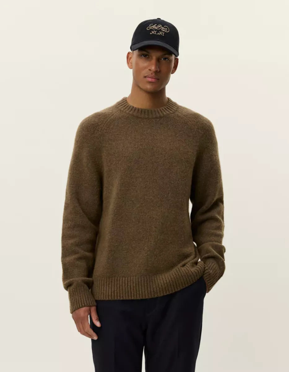 Les Deux Les Deux Gilbert Crewneck Knit Brown