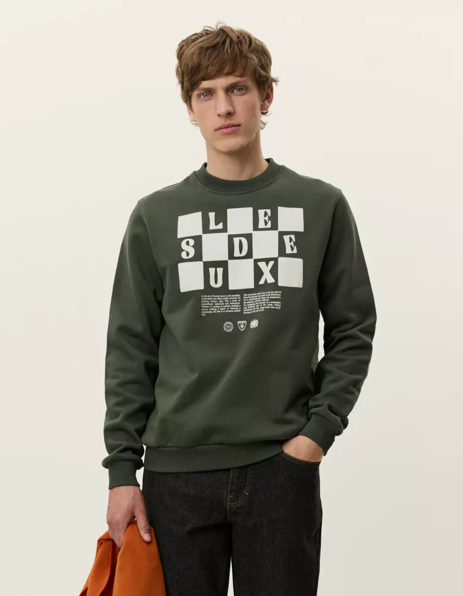 Les Deux Les Deux Rook Sweatshirt Groen