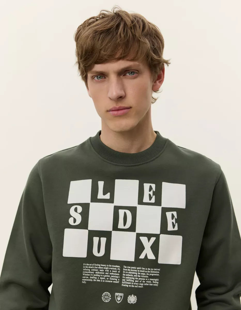 Les Deux Les Deux Rook Sweatshirt Groen