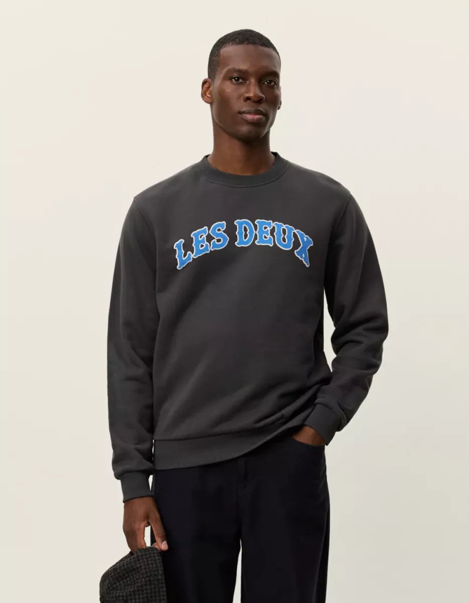 Les Deux Les Deux Brady Western Sweatshirt Grijs
