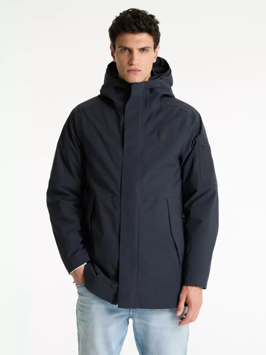 Chasin Chasin ARUNA PARKA Donker blauw