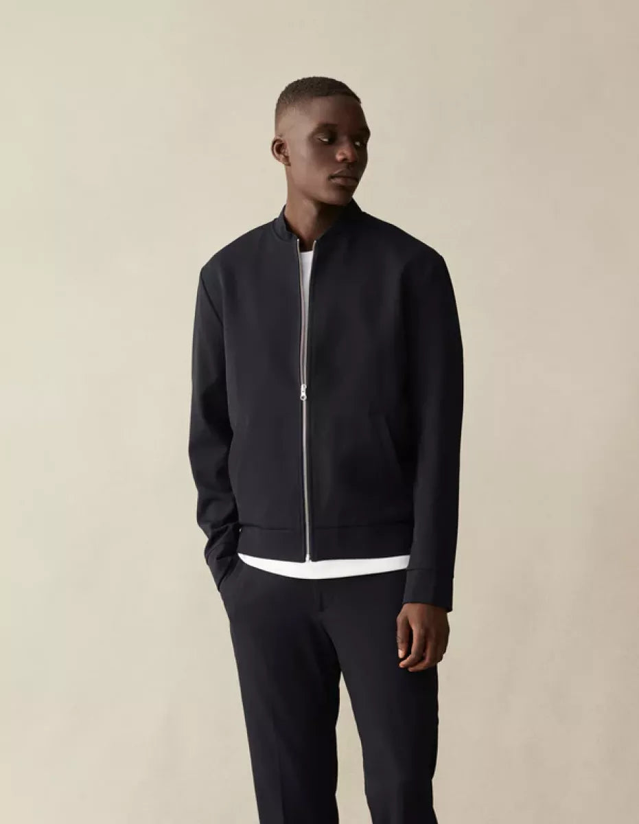 Les Deux Les Deux Como bomber jacket Navy
