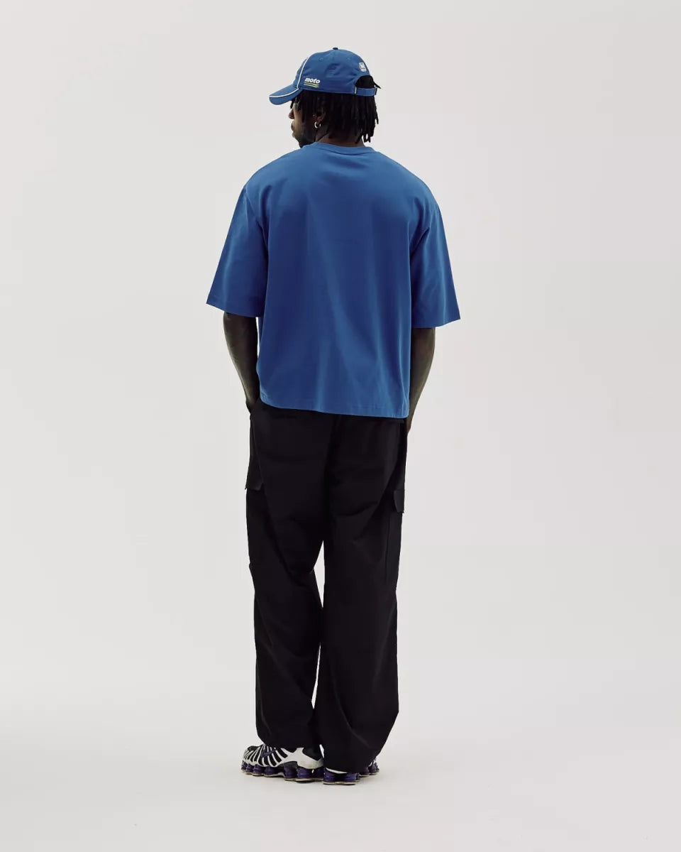 Bareen Bareen Oversized T-Shirt Blauw