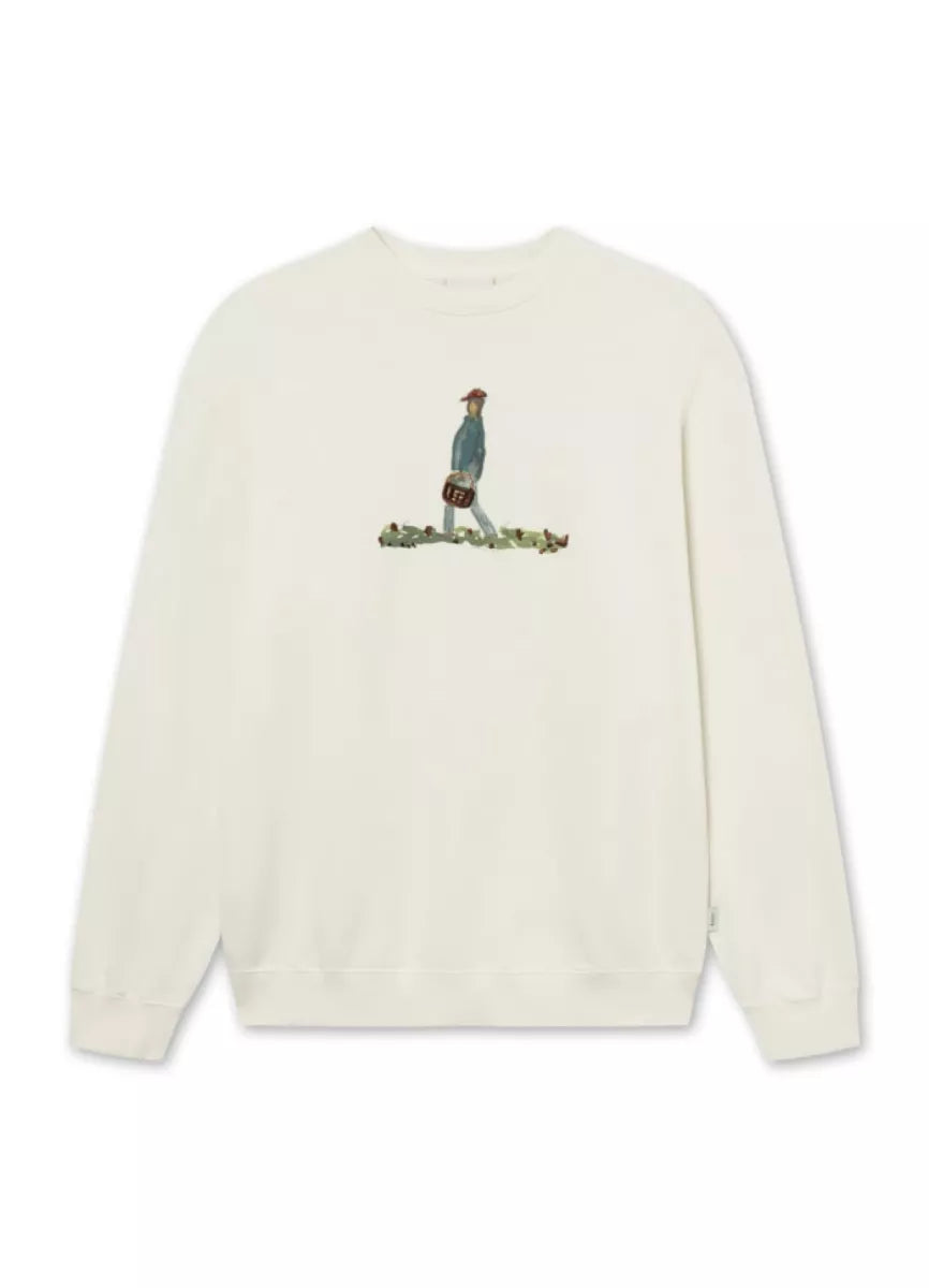 Forét Forét HUNT SWEATSHIRT Off white