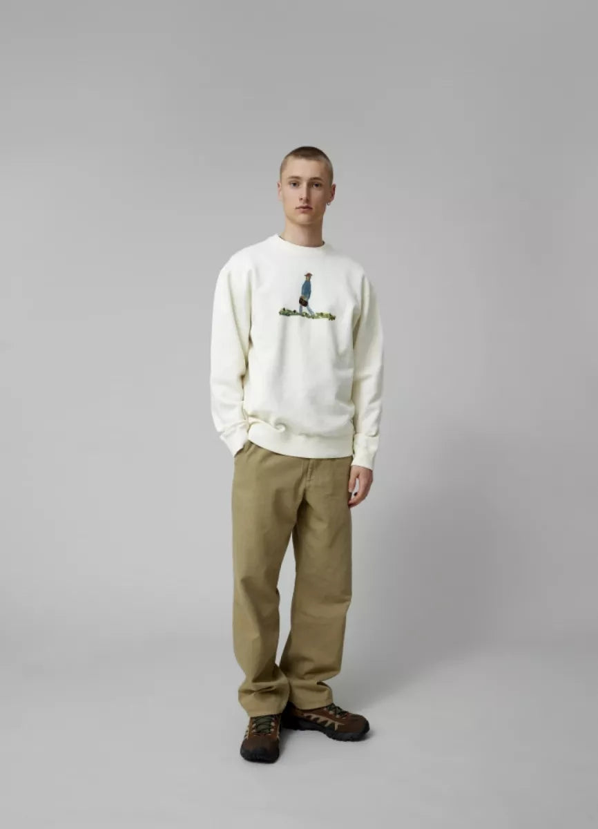 Forét Forét HUNT SWEATSHIRT Off white