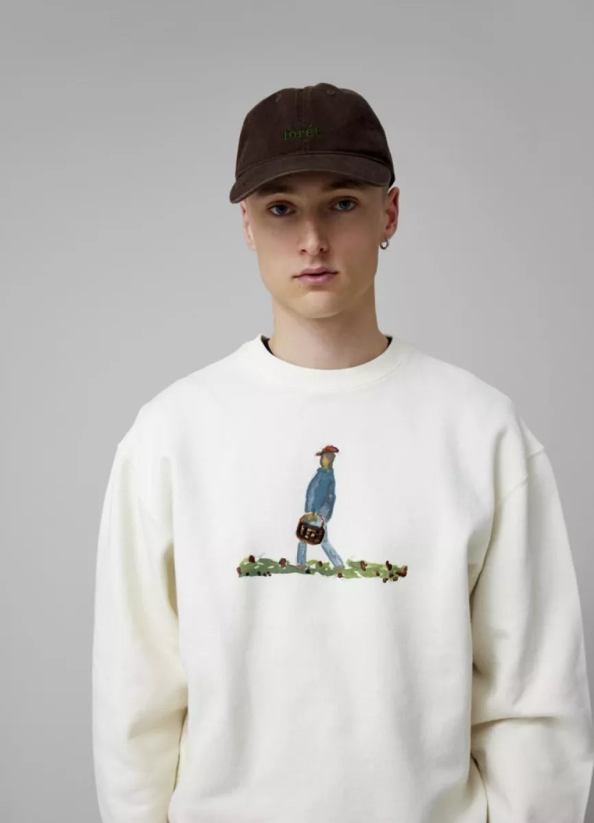 Forét Forét HUNT SWEATSHIRT Off white