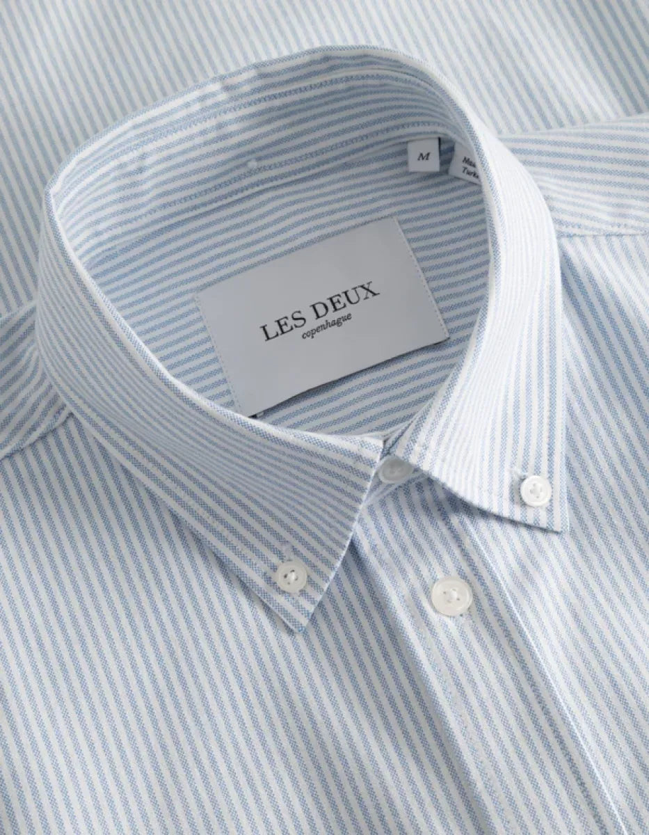 Les Deux Les Deux Konrad Oxford Shirt Wit
