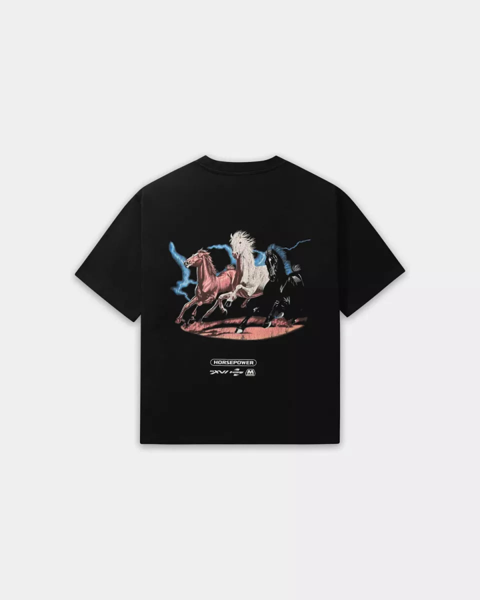 Bareen Bareen BET100414 Horsepower Zwart