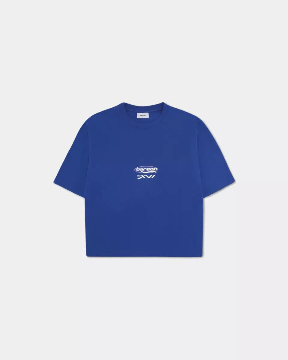 Bareen Bareen Oversized T-Shirt Blauw