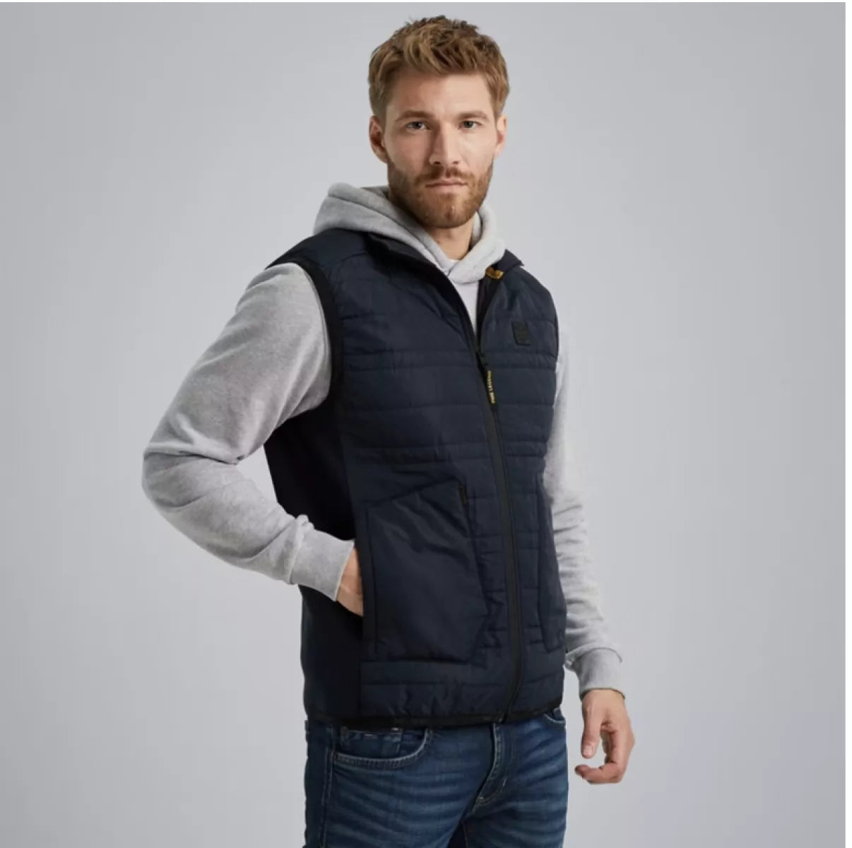 PME Legend PME Legend Bodywarmer interlock mix padded