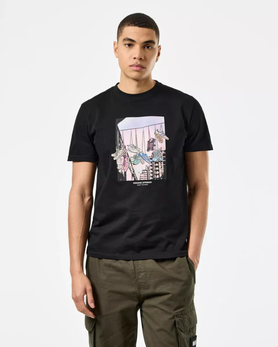 Weekend Offender Weekend Offender Turf Wars T-Shirt Wit