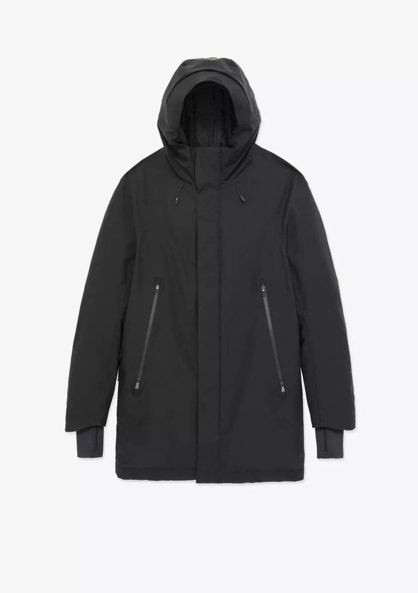 Krakatau Krakatau Technical parka Zwart