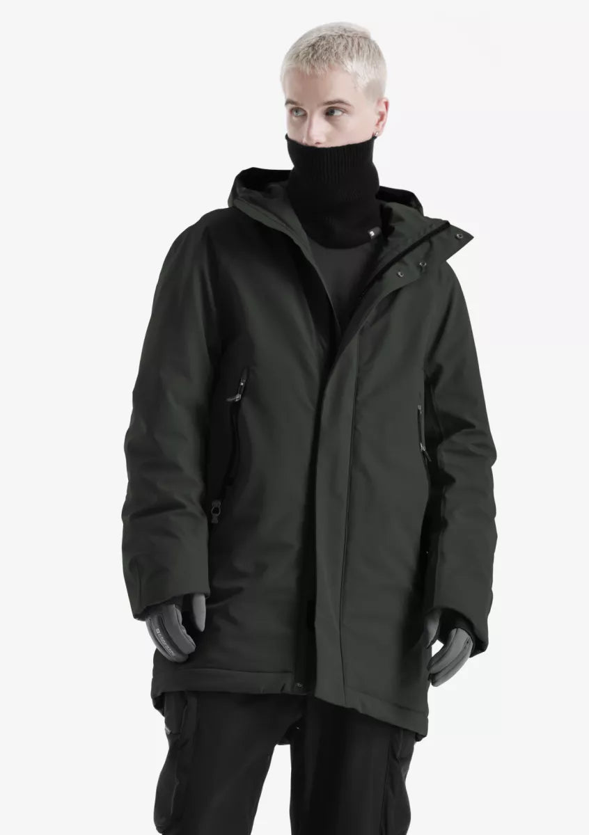 Krakatau Krakatau Technical parka Groen