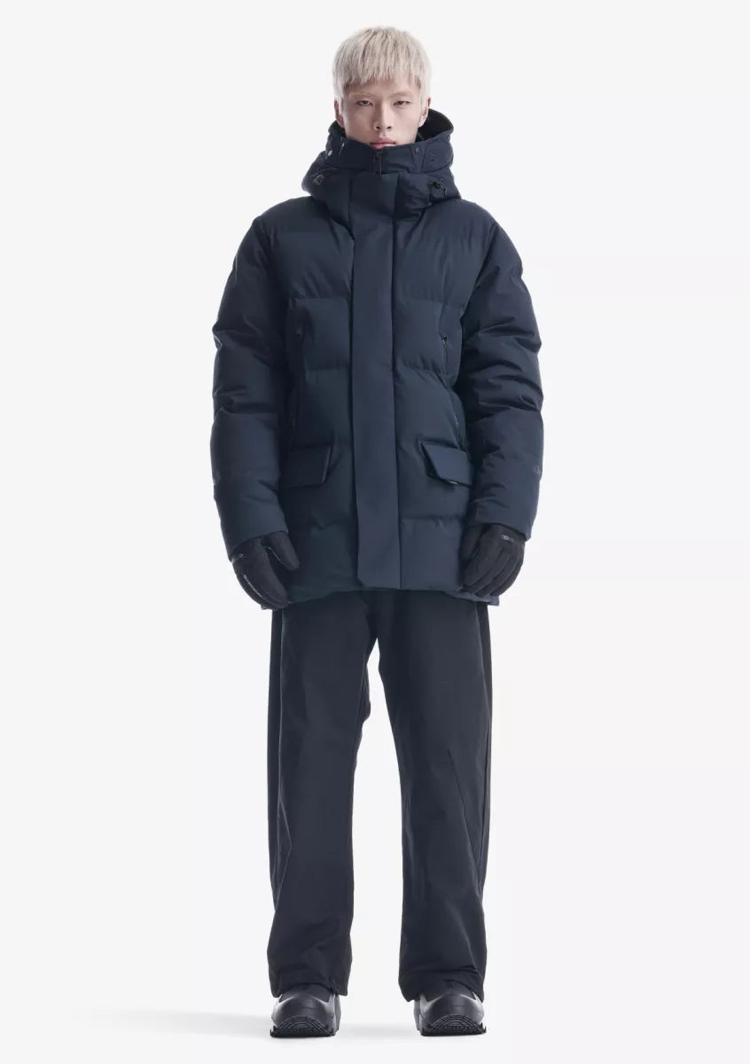 Krakatau Krakatau CASSINI QUILTED PARKA Navy