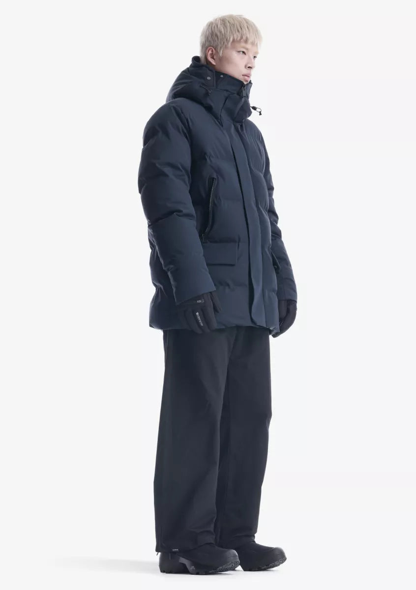 Krakatau Krakatau CASSINI QUILTED PARKA Navy