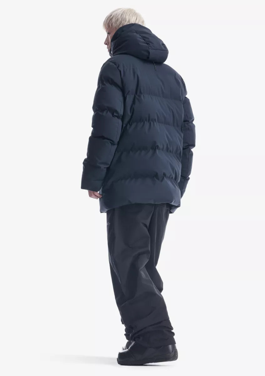 Krakatau Krakatau CASSINI QUILTED PARKA Navy