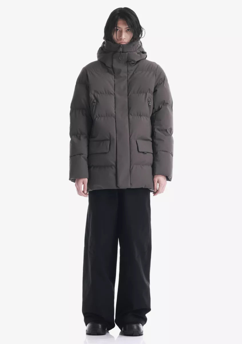 Krakatau Krakatau CASSINI QUILTED PARKA Bruin