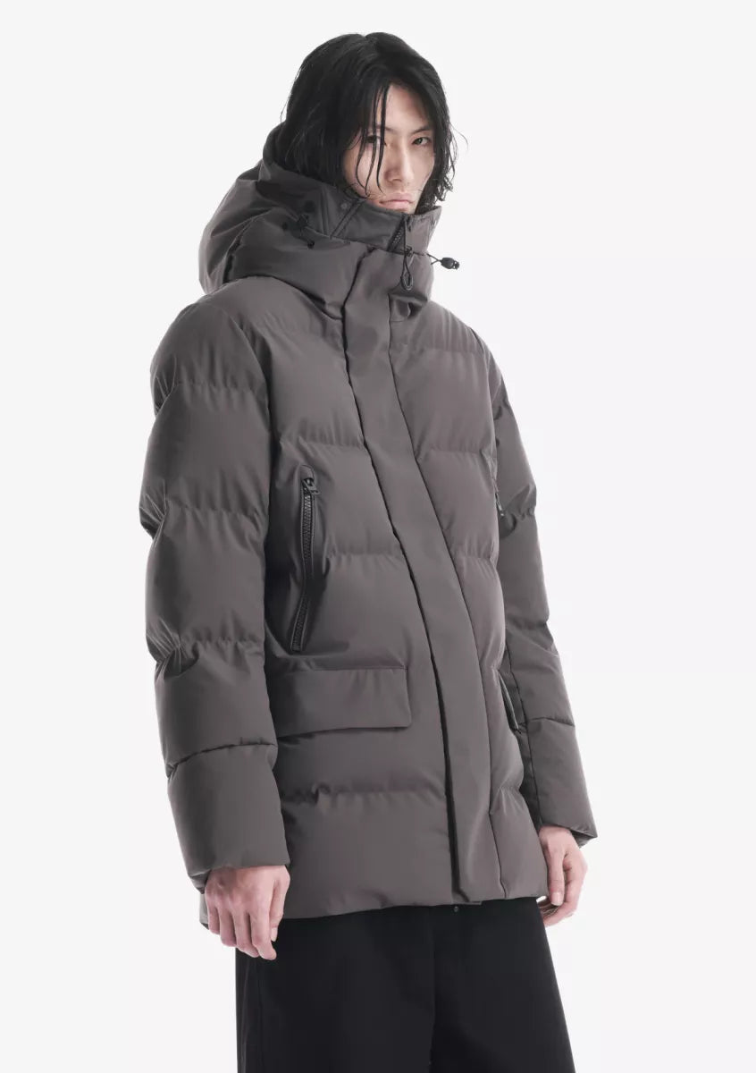 Krakatau Krakatau CASSINI QUILTED PARKA Bruin