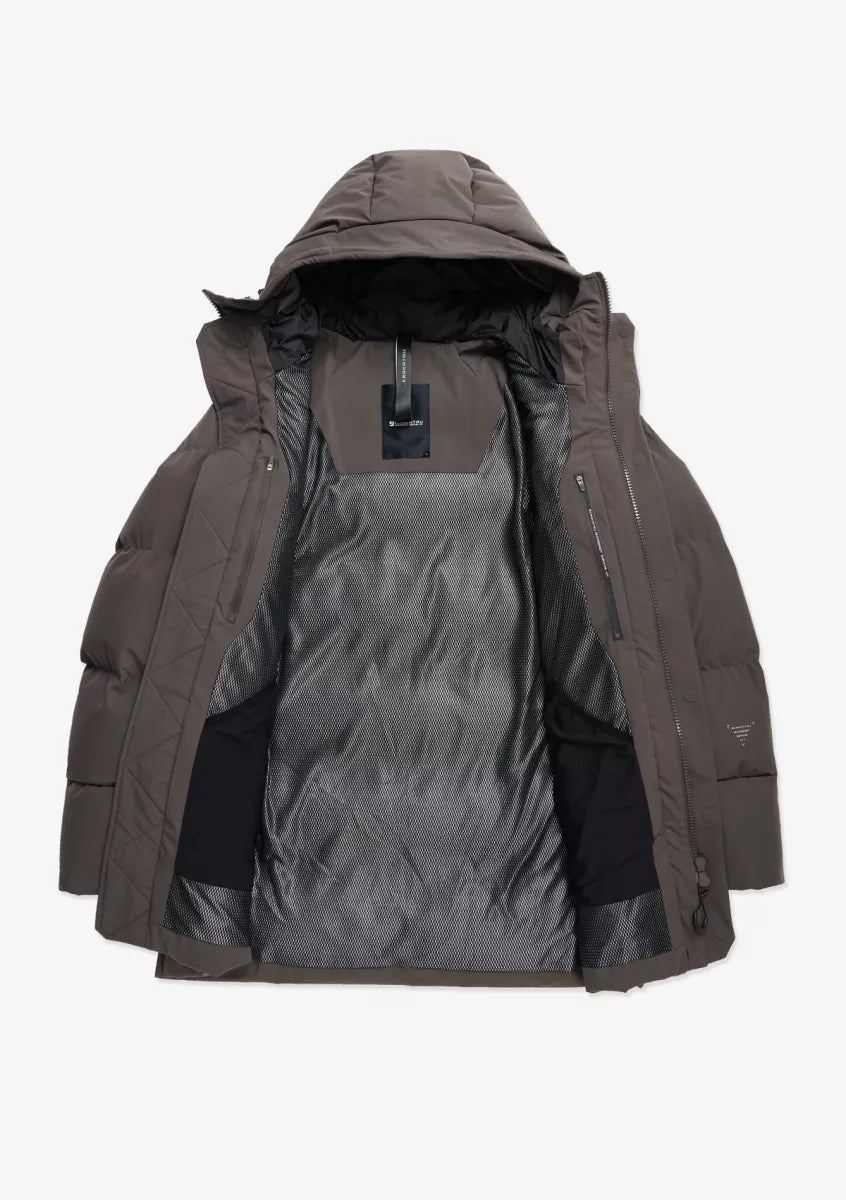Krakatau Krakatau CASSINI QUILTED PARKA Bruin