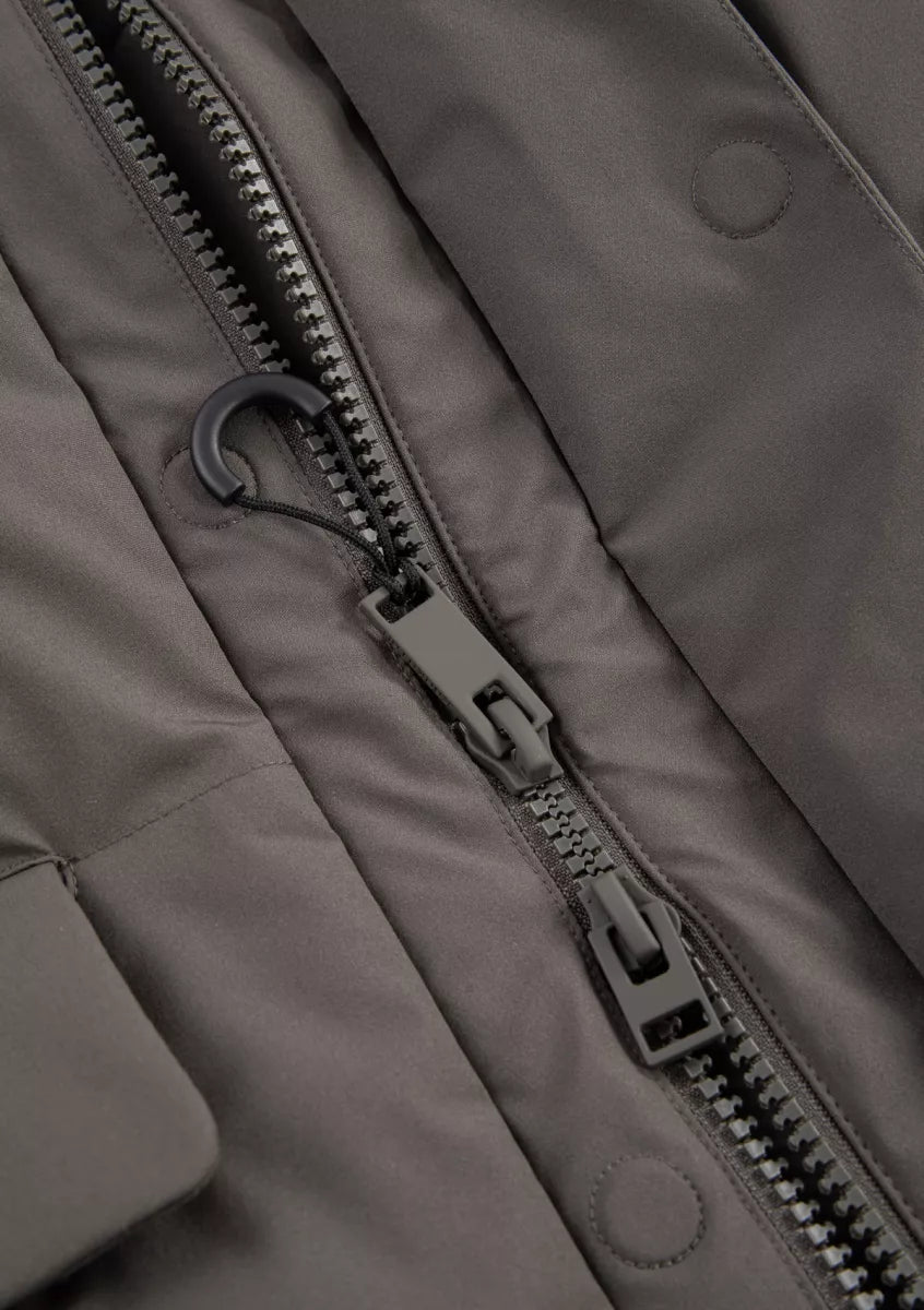 Krakatau Krakatau CASSINI QUILTED PARKA Bruin