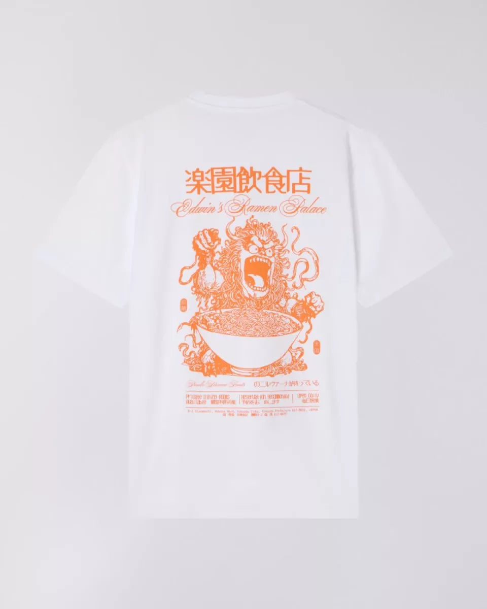 Edwin Edwin RAMEN PALACE T-SHIRT Wit